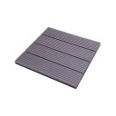 Terasové dlaždice WPC 30 × 30 × 1,8 cm, dřevoplastový kompozit (60 % dřevo + 30 % plast), click systém, na zahradu, terasu i balkon 12