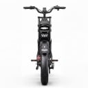 Terénne elektrokolo Fat bike Motor 250 W Batéria 48 V 20 Ah Hydraulické kotúčové brzdy Shimano 7 rýchlostí Plne odpružené Čierne Do terénu 2