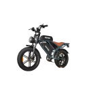 Terénní elektrokolo DEEPOWER QS7, motor 2000W, baterie 48V 20Ah, dojezd 100 km, 20×4.0 fat pláště, kotoučové brzdy, přední i zadní odpružení 3