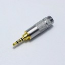 Terminal 2,5 mm lydstik 3-polet / 4-polet 6