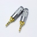 Terminal 2,5 mm lydstik 3-polet / 4-polet 1