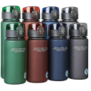 Termo 560 ml Botella térmica de doble pared para bebidas frías y calientes Taza térmica de viaje con tapa a prueba de fugas Ligera y práctica 1