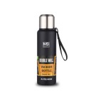 Termo de acero inoxidable de 1500 ml Aislamiento al vacío de doble pared Botella térmica de gran capacidad para bebidas frías y calientes Termo de viaje duradero con tapa a prueba de fugas 2