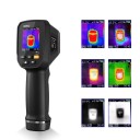 Termocamera UW832 con spettro duale, risoluzione 1,77" TFT, intervallo da -30 a 500 °C, ricarica USB-C e 6 palette di colori 2