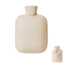 Termofor macio 1000 ml com capa de tecido Pegada antiderrapante Resistência à explosão Terapia térmica 7