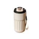 Termohrnček 450 ml s digitálnym displejom teploty Nápojová termoska z 316 nerezovej ocele 6 x 18 cm Cestovný hrnček s otvorom na pitie 5