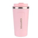Termohrnek 510 ml nerezový Dvoustěnná vakuová izolace Cestovní hrnek na kávu a čaj Odolný termo hrnek s víčkem Nepropustný design Udrží teplotu 5