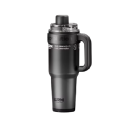 Termohrnek s brčkem a rukojetí 1200 ml Nerezová vakuová termoska z oceli Nepropustné víko Výška 247 mm Do auta i do práce 3