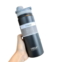 Termokande i rustfrit stål 750 ml Dobbeltvægget vakuumisolering Holdbar termoflaske til varme og kolde drikke Rejsetermokande med lækagesikkert låg Ergonomisk design 2