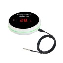 Termometro Wi-Fi intelligente con sonda esterna 3 m ricarica USB o batteria Intervallo -40 fino a 120 °C Misurazione umidità Applicazione Precisione 2