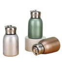 Termos 300 ml oțel inoxidabil 7 x 14 cm Etanșare vacuum Mică sticlă termică de călătorie pentru băuturi Cafea Ceai Băuturi reci și calde 1