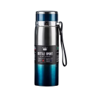 Termos din oțel inoxidabil 1000 ml Termoizolație cu pereți dubli, pentru băuturi calde și reci, termo de călătorie durabil cu capac etanș 5
