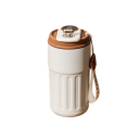 Termosmuki 450 ml digitaalisella lämpötilanäytöllä Juomatermos 316 ruostumatonta terästä 6 x 18 cm Matkamuki juomareiällä 8