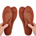 Termovložkás para zapatos de espuma viscoelástica 2 pares Plantillas térmicas de invierno con soporte de arco Plantillas de masaje 3