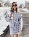 Ternet sweater og nederdel til kvinder 2