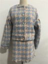 Ternet sweater og nederdel til kvinder 3