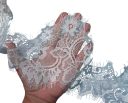 Țesătură din dantelă brodată 3 m Lățime 17 cm Dantelă decorativă din poliester pentru cusut, decorarea îmbrăcămintei, decorațiuni textile 3