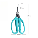 Tesouras para revestimento de borracha de raquete de ténis de mesa 16 x 8,5 cm Aço carbono e ABS Lâminas curvadas 5 cm Corte preciso do revestimento 2