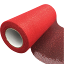 Tessuto di tulle in rotolo lucido 15 cm x 22 m rete decorativa fine per decorazioni fai da te per feste di compleanno e bambini 1