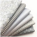 Tessuto in cotone per cucire mascherine e altri prodotti Grande pezzo di dimensioni 160 x 300 cm Materiale 100% cotone Motivo selezionato casualmente 4