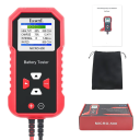 Tester 12V autobaterií s barevným LED displejem a QR kódem výsledků Testovací kabely 55 cm Diagnostika stavu baterie vozidla 3