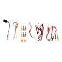 Tester de ignição e detector de avarias QDB-4A 17 x 9,8 x 2,8 cm com display LCD e saída PWM para injetores e motores de passo preto 3