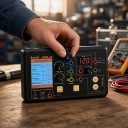 Tester de ignição e detector de avarias QDB-4A 17 x 9,8 x 2,8 cm com display LCD e saída PWM para injetores e motores de passo preto 4
