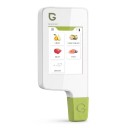 Tester di nitrati e rivelatore di radiazioni per alimenti, frutta, verdura, carne e pesce, 0–9999 mg/kg, touchscreen, bianco, per la sicurezza alimentare 1