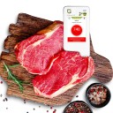 Tester di nitrati negli alimenti 2FT con rilevamento della radiazione, intervallo 0–9999 mg/kg, display TFT a colori, bianco, per frutta, verdura, carne e pesce 5