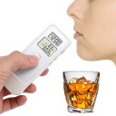 Tester digital de alcohol de bolsillo para medir el alcohol en el aliento Dos pantallas Precisión de medición 0,1 ‰ Alimentación 2x AAA Dimensiones 4