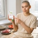Tester dusičnanov v potravinách 2FT s detekciou radiácie, rozsah 0–9999 mg/kg, farebný TFT displej, biely, pre ovocie, zeleninu, mäso a ryby 6