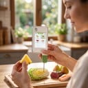Tester dusičnanov v potravinách 2FT s detekciou radiácie, rozsah 0–9999 mg/kg, farebný TFT displej, biely, pre ovocie, zeleninu, mäso a ryby 8