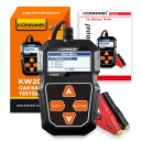 Tester för 12V bilbatterier med bakgrundsbelyst LCD-skärm Bärbar digital spänningsmätare Batteristatus Diagnostikverktyg 2