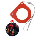 Tester immobilizera i klucza chipowego Indukcyjna cewka z kontrolką LED Rozmiar 68 x 68 mm Z ABS Pomarańczowy Do kontroli systemu przeciwkradzieżowego 4