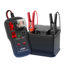 Tester relé do auta na 12 V a 24 V pro 4PIN i 5PIN relé se zelenou a červenou LED kontrolkou a připojovacím kabelem černý pro autoelektriku 2