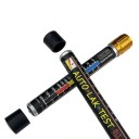 Tester tloušťky laku auta AUTO-LAK-TEST BiT 3003 magnetický s barevnou stupnicí přesnost 20 μm černo-oranžový pro kontrolu laku vozidla 5