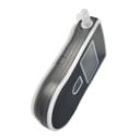 Testeur d'alcool numérique avec capteur à semi-conducteur Écran LCD rétroéclairé Précision 0,1 ‰ Dimensions 11,2 x 6,1 x 2,9 cm Comprend 5 embouts 2