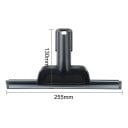Tête de brosse avec raclette 25,5×13×4,3 cm noire pour nettoyeur à vapeur Karcher SC1 SC2 SC3 SC7 Kaichi nettoyeur de vitres en plastique PP alliage 3