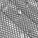 Tête triangulaire en maille pour épuisette 50 × 65 cm Profondeur 65 cm Diamètre de la vis 8 mm Maille solide Construction légère et durable 5