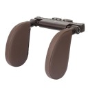 Tetieră auto 26 x 8,5 cm și 22 x 22 cm Pernă pentru gât și suport lateral pentru scaunele din spate Suport confortabil pentru cap pentru călătorii lungi 3