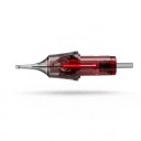 Tetovací cartridge naalden 1209RM Round Magnum 9 punten 0,35 mm 20 stuks Eenmalig steriel Met vingersteun Rood Voor schaduwwerking 3