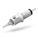 Tetováló tűk Cartridge 1007RS 20 db Egyszer használatos Steril Round Shader 0,30 mm Rozsdamentes acél Fehér Árnyékoláshoz és kitöltéshez tetoválás 6