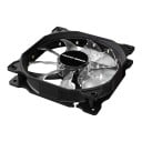 TEUCER 120 mm LED Case Fan Quiet 1300 RPM Hydraulic Bearing Large 4-Pin Connector 12 V Black For PC Cooling 5