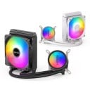 Teucer AIO víz hűtés CPU folyadékhűtő RGB világítással 120 mm Radiátor PWM Ventilátor Réz alap Intel LGA1700 és LGA1200 számára 1