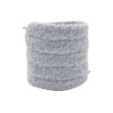 Têxteis de pelúcia para calçado 120 cm Têxteis macios e adoráveis Têxteis coloridos para ténis Moda infantil Acessório estiloso Calçado Decoração DIY 10