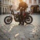 Textil Motorrad Hose Mit Netzbelüftung und Elastischen Einsätzen Über Den Knien Polyester und Baumwolle Motorradbekleidung Für Die Stadt 10