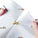 Textile Kitchen Towel 1 Roll 400 Sheets Washable and Reusable Roll Towels Universal Cleaning Towel for the Kitchen 3