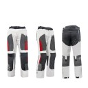 Textile Motorcycle Trousers with Mesh Ventilation Panels and Stretch Inserts Above the Knees Polyester and Cotton Motorcycle Clothing 15