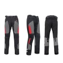 Textile Motorcycle Trousers With Removable Quilted Thermal Liner and Mesh Ventilation Panels Polyester and Cotton Motorcycle Clothing 5