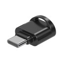 TF-kaartlezer met USB C-connector, zinken behuizing, USB 3.1 OTG voor telefoons en laptops 1
